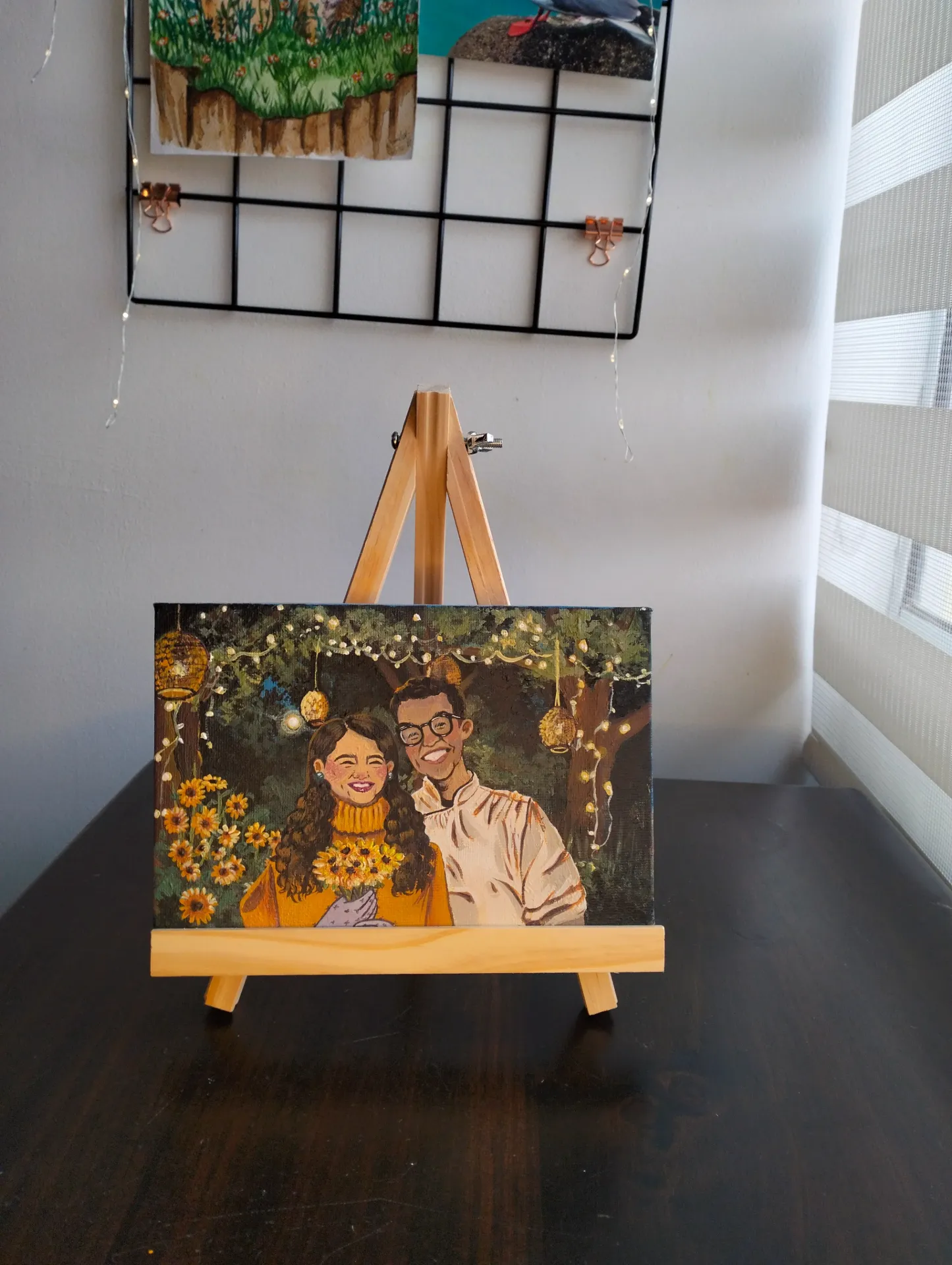 Mini retrato de pareja